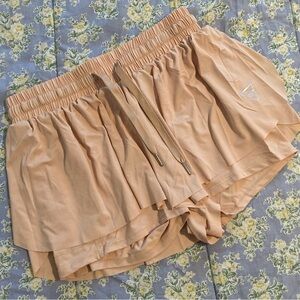 Peachy Beige Workout Shorts